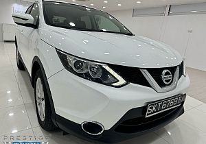 Nissan Qashqai 1.2 DIG-T CVT Revcam 2015 White Rear Entertainment 